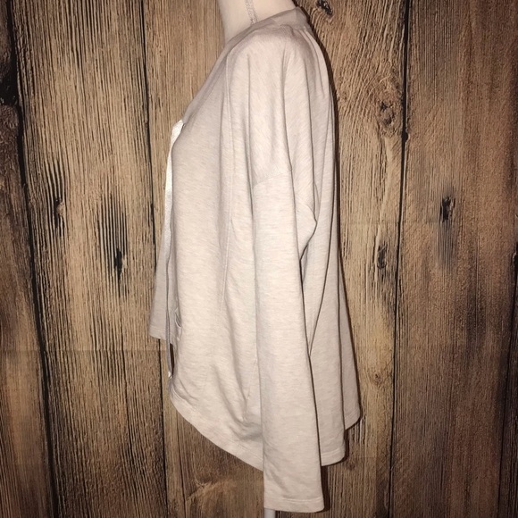 Lole scoop neck grey long sleeved top XS - Picture 6 of 6